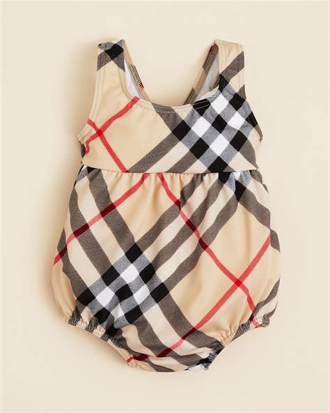 burberry baby bathing suit